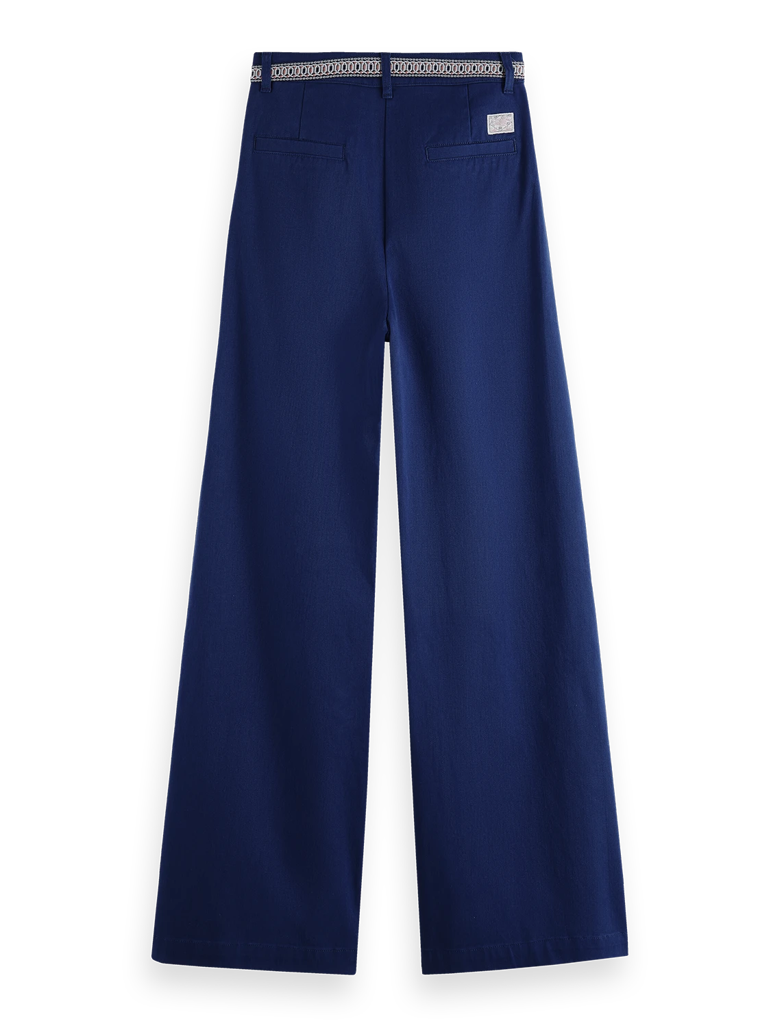 Scotch & Soda Rose Pleated High-Rise Wide Leg Workwear Pant - Image 2