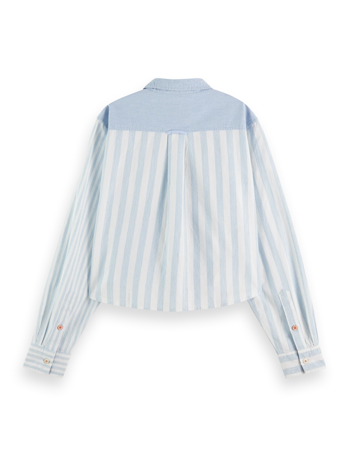 Scotch & Soda Cropped Boxy Fit Shirt - Image 6