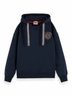 Scotch & Soda Printed Oversized Sweatshirt