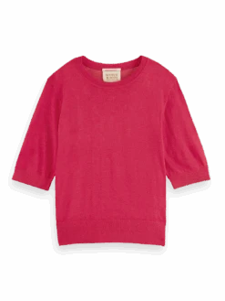 Scotch & Soda Short Sleeved Crew Neck Pullover