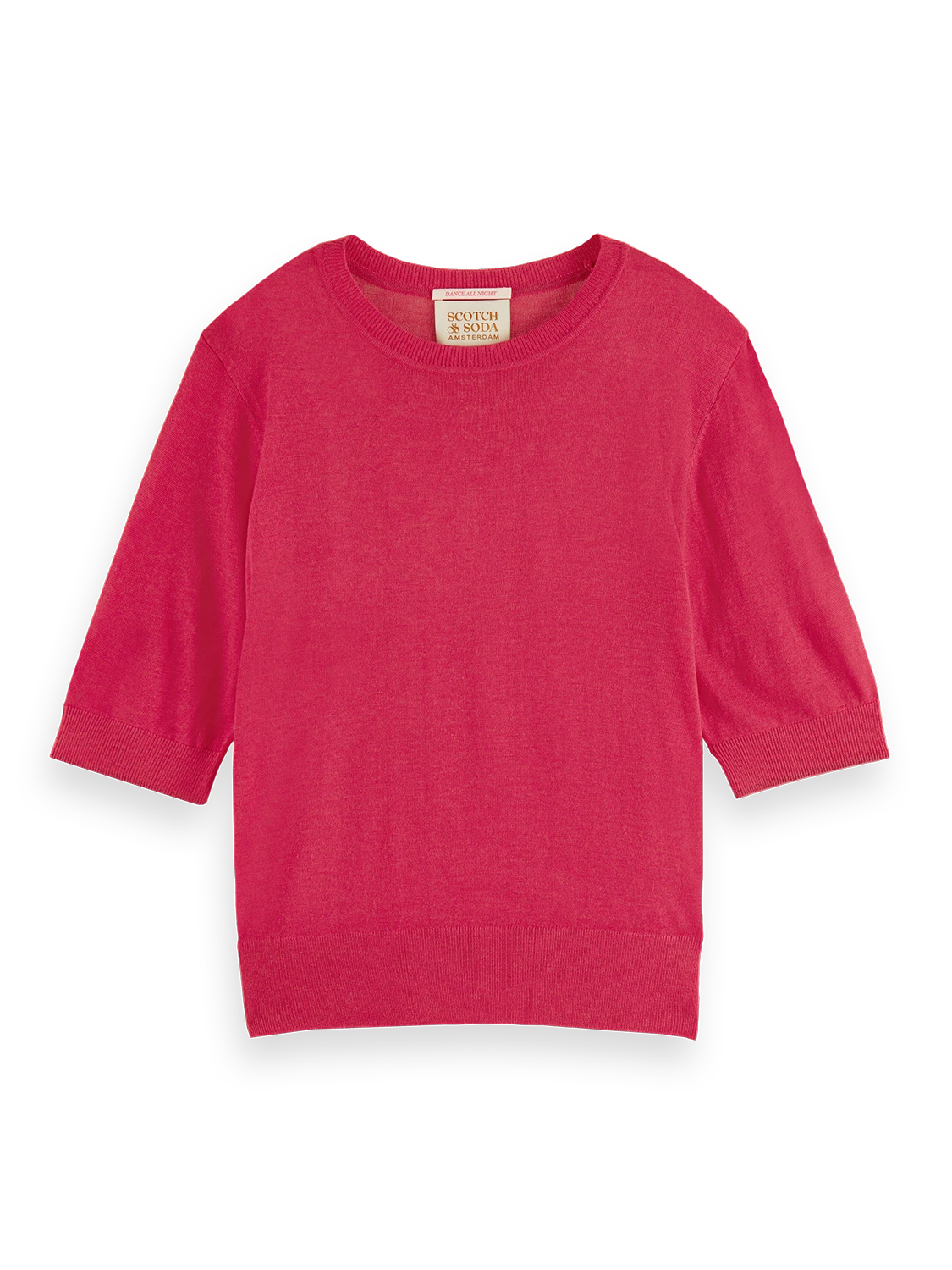 Scotch & Soda Short Sleeved Crew Neck Pullover