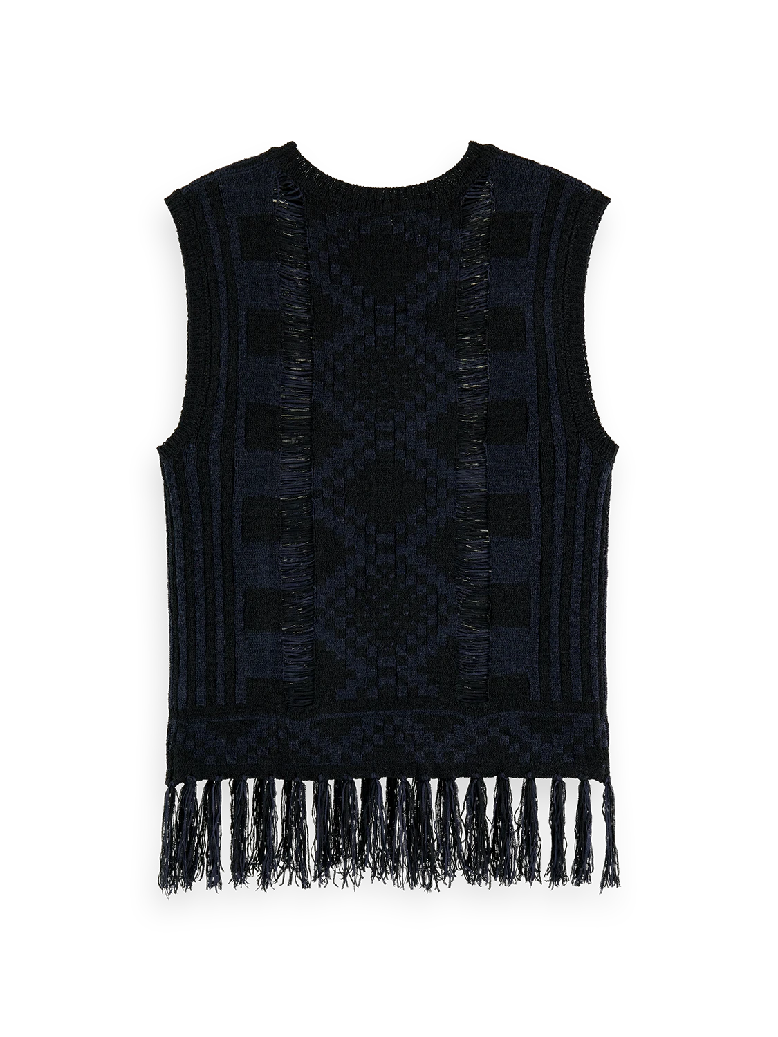 Scotch & Soda Fringe Hem Knit Tank Top - Image 2