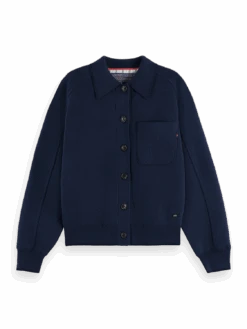 Scotch & Soda Pocket Detail Knit Jacket