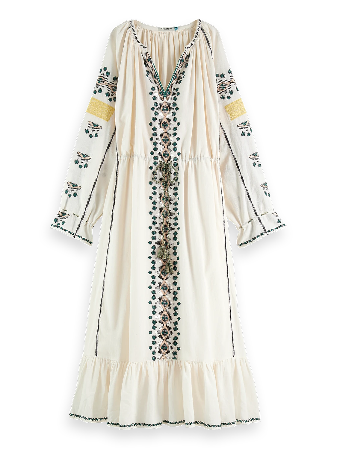 Scotch & Soda Embroidered Maxi Dress