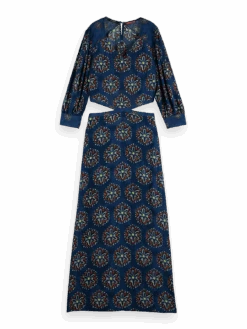 Scotch & Soda Cut-Out Maxi Dress