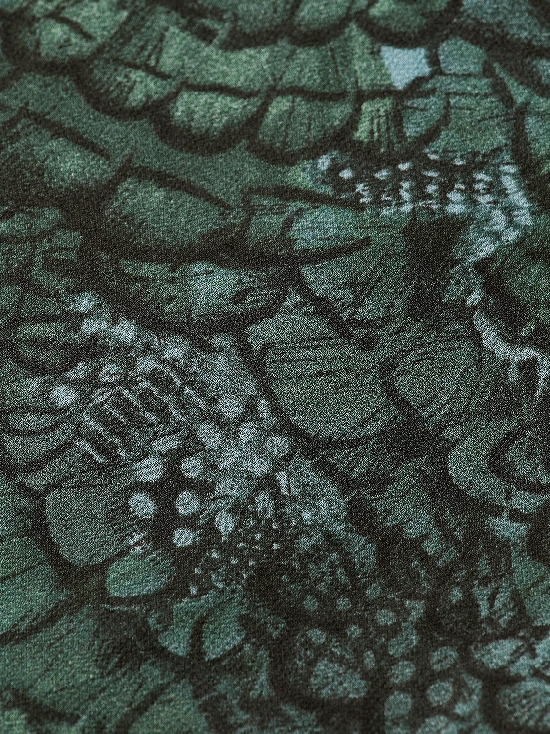 Scotch & Soda Feather Printed Midi Flounce Dress - Image 3