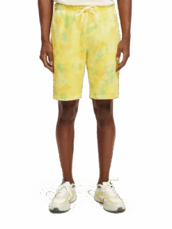 Scotch & Soda Relaxed Fit Tie-Dye Sweat Shorts