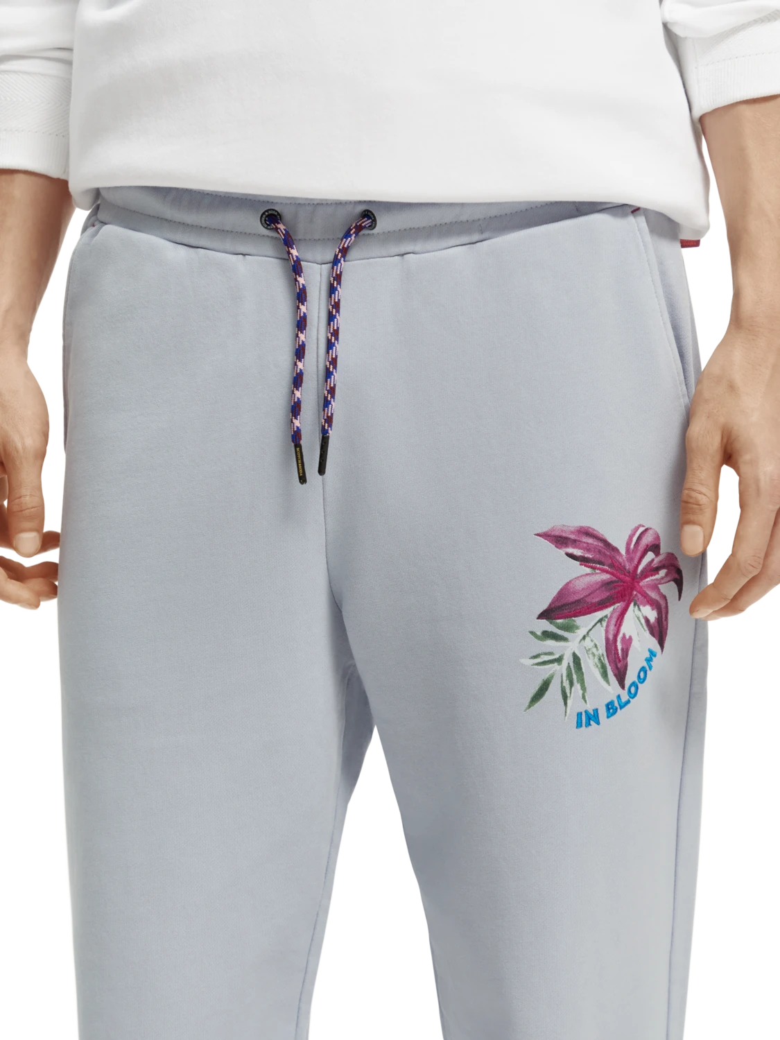 Scotch & Soda Organic Cotton In Bloom Jogger - Image 4