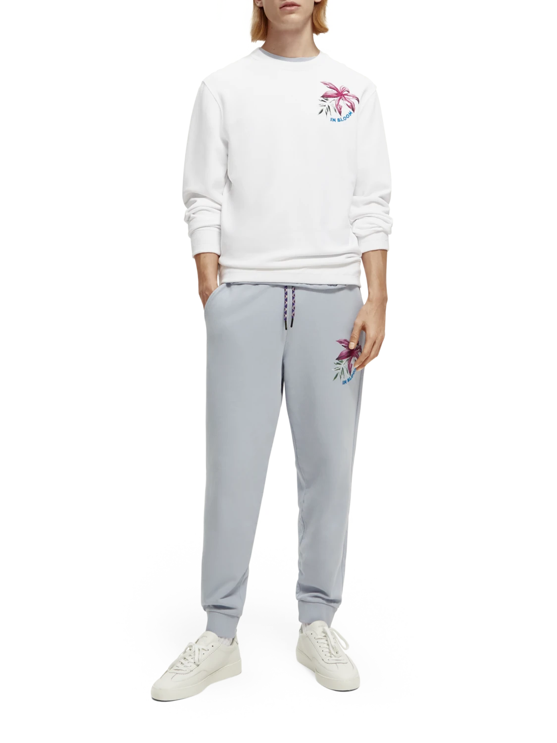 Scotch & Soda Organic Cotton In Bloom Jogger - Image 2