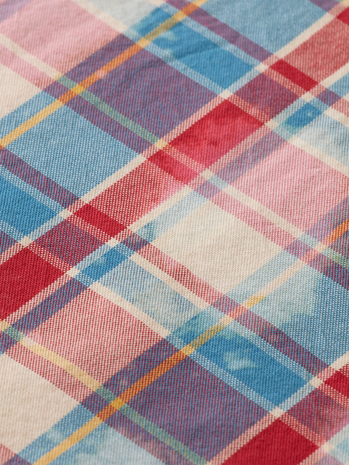 Scotch & Soda Denim Washed Checked Workwear Shirt - Image 3