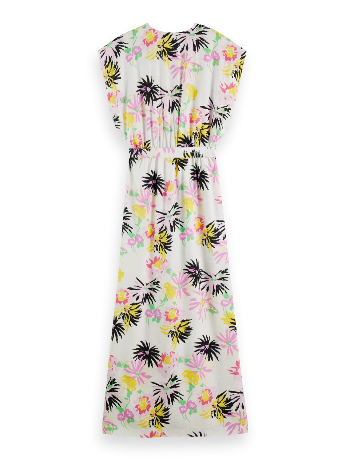 Scotch & Soda Printed V-Neck Maxi Dress - Image 6