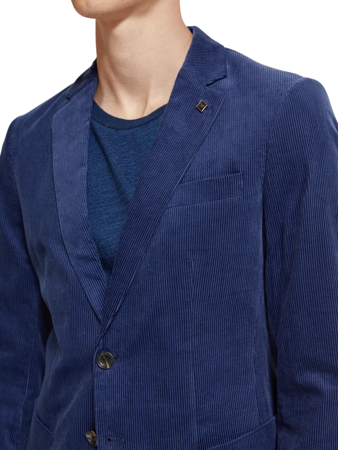 Scotch & Soda Unconstructed Corduroy Blazer - Image 3