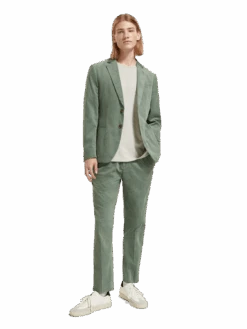 Scotch & Soda Regular Fit Unconstructed Corduroy Blazer