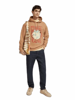 Scotch & Soda Music Love Printed Hoodie