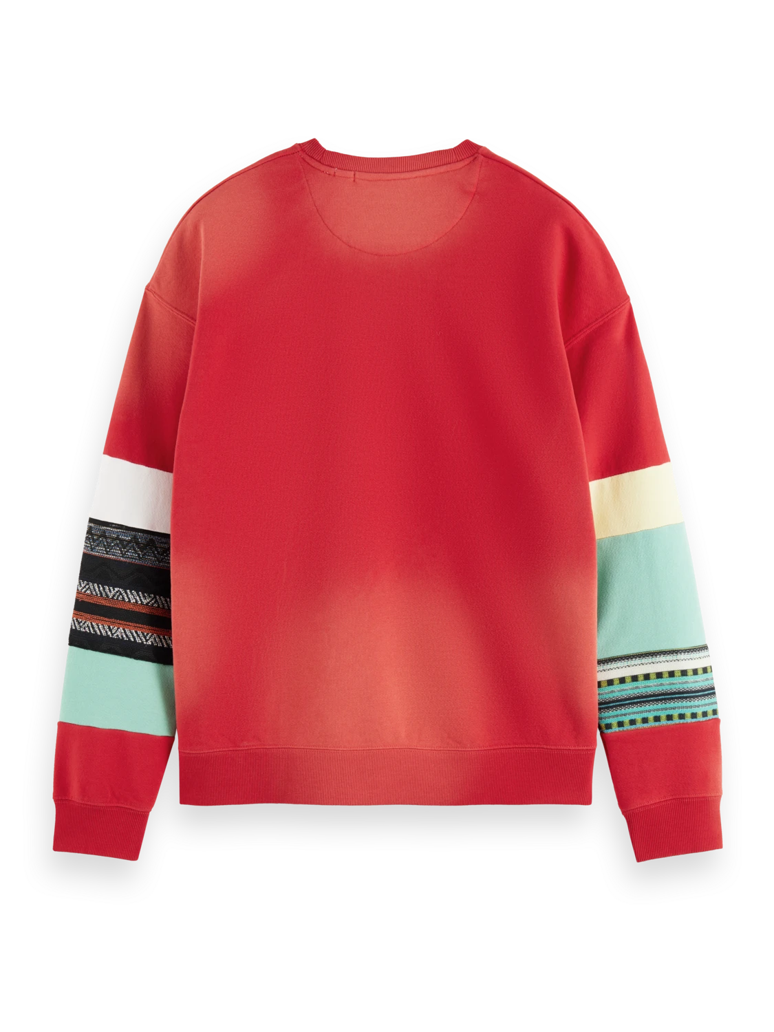 Scotch & Soda Relaxed Fit Club Applique Sweatshirt In Organic Cotton - Image 2