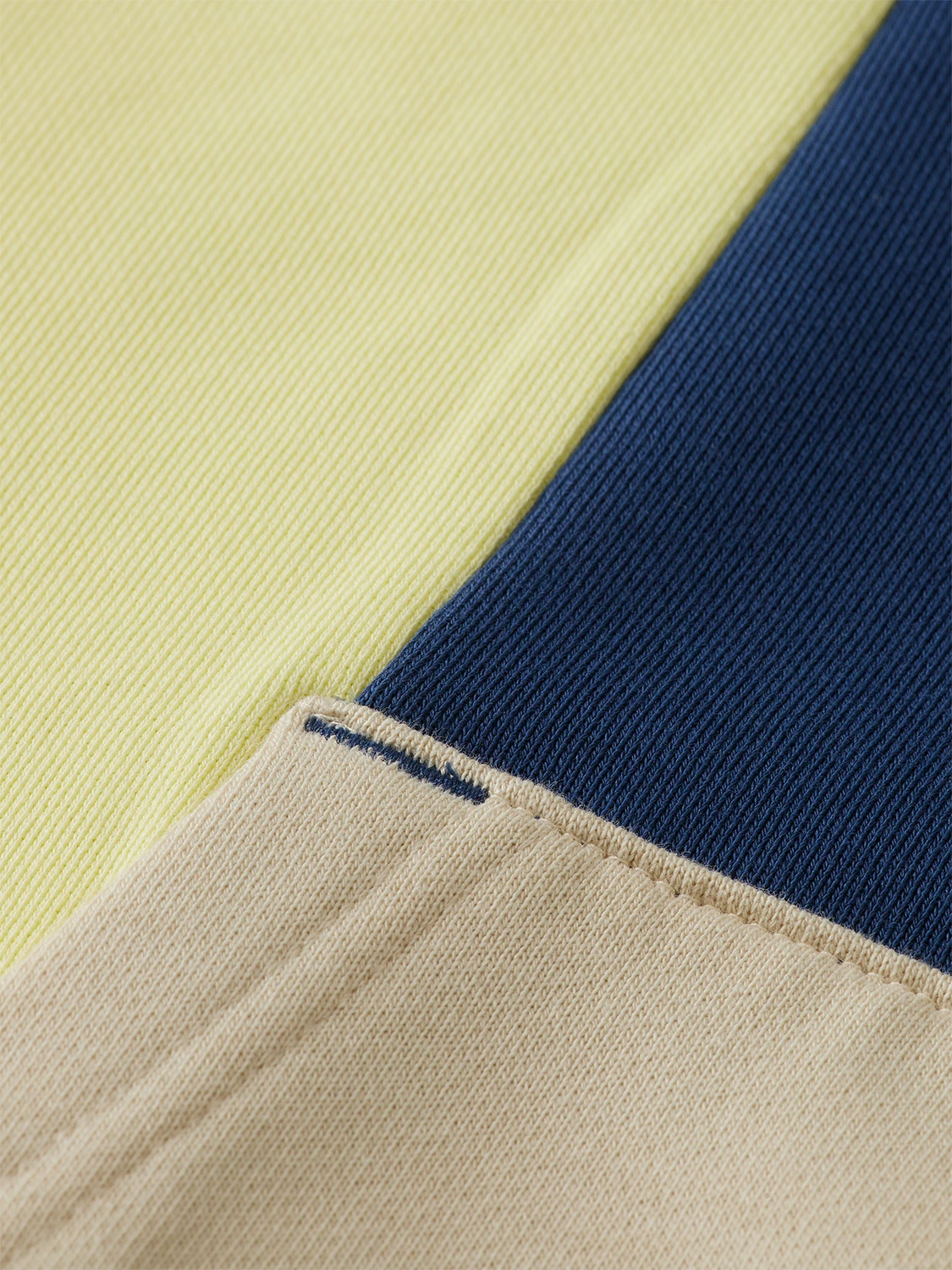 Scotch & Soda Unisex - Organic Cotton Colourblock Hoodie - Image 3