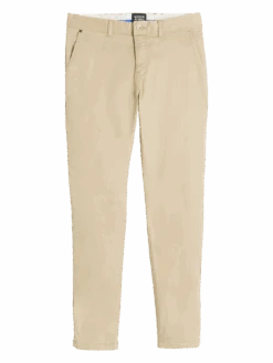 Scotch & Soda Essential Mott Cotton Stretch Twill Chino