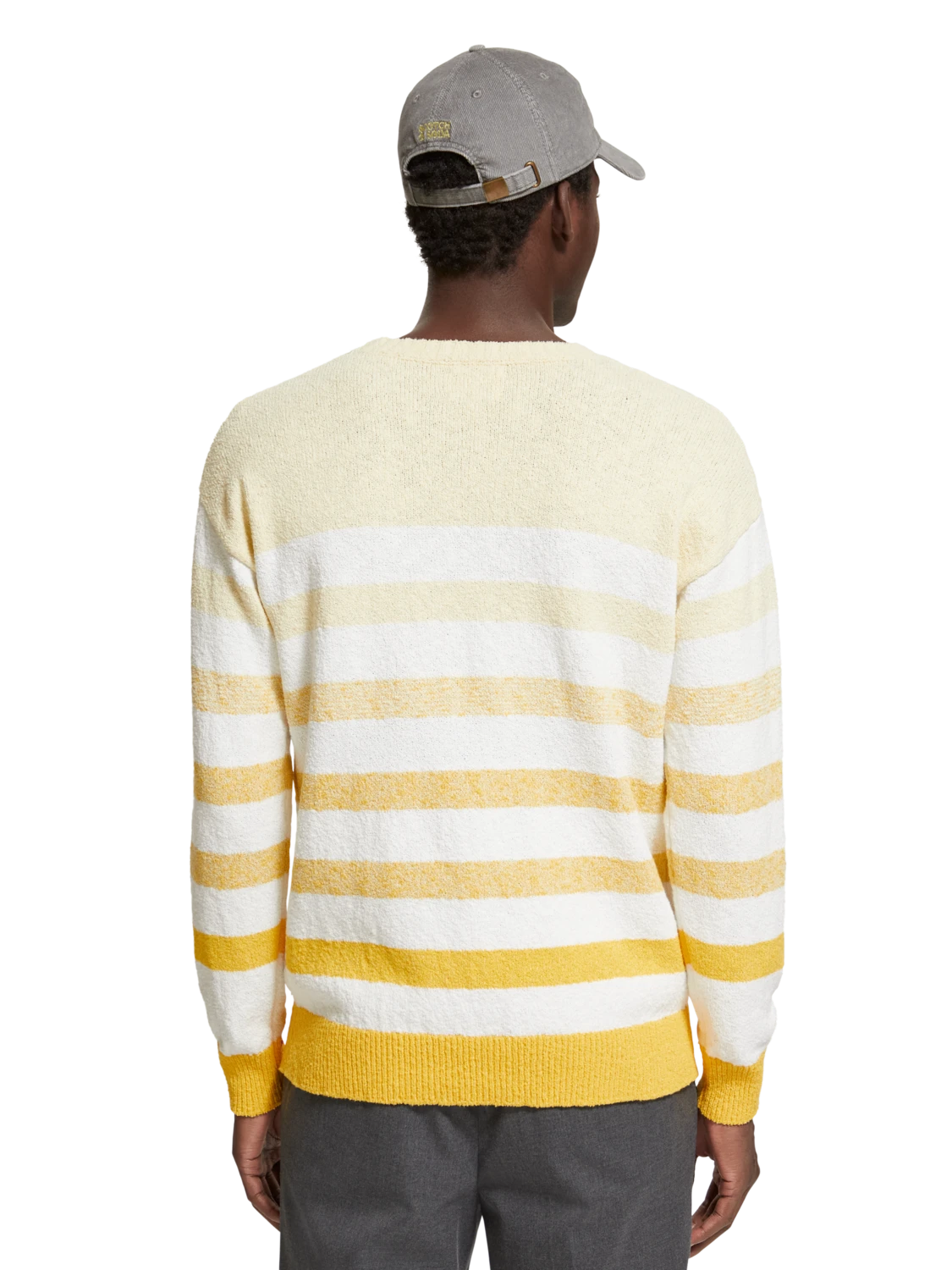 Scotch & Soda Striped Relaxed Pullover - Image 3