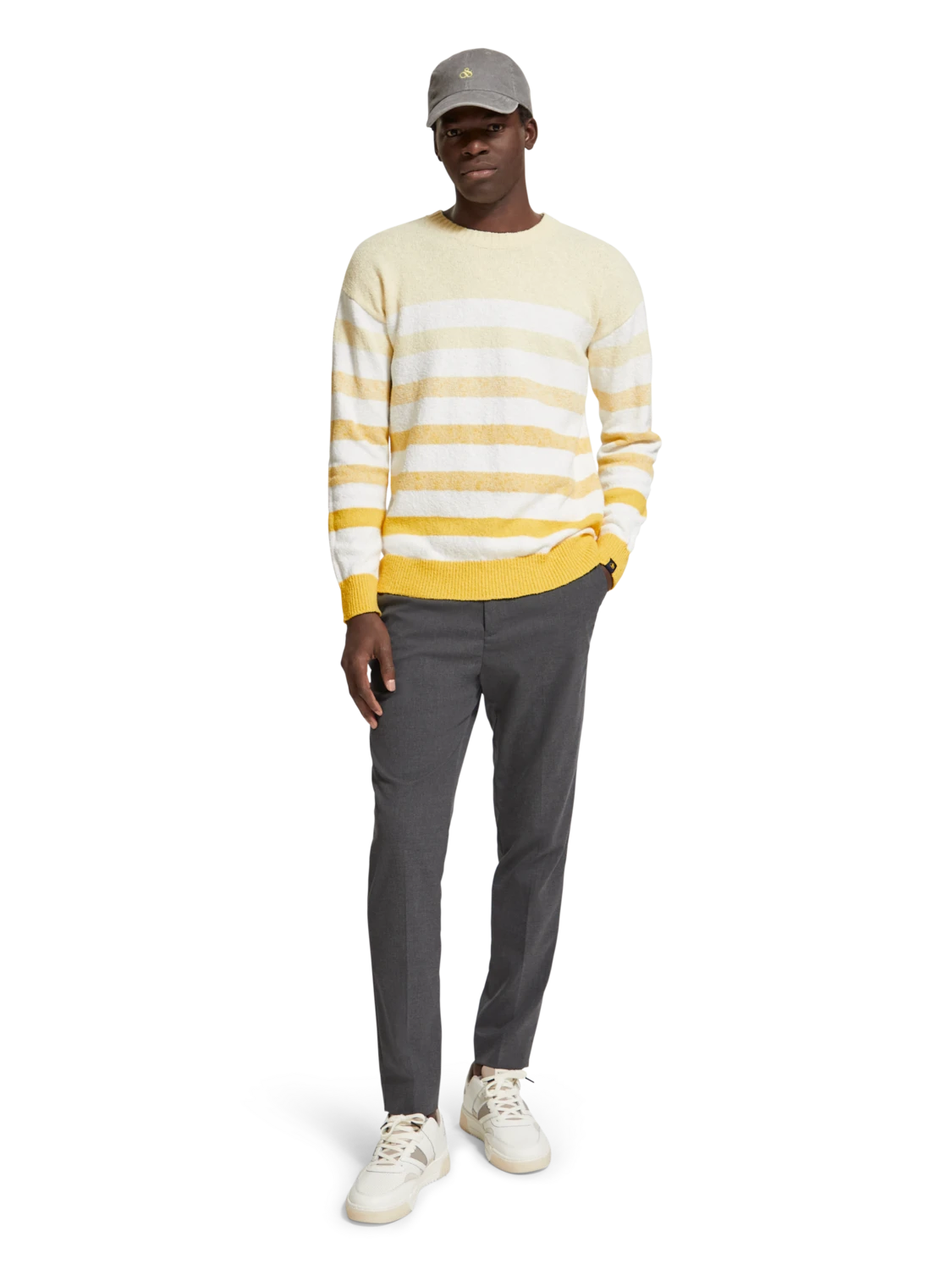 Scotch & Soda Striped Relaxed Pullover