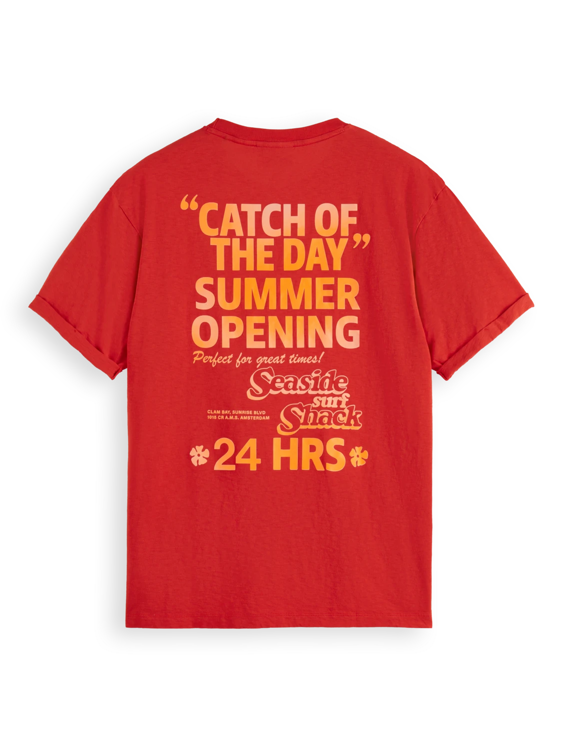 Scotch & Soda Seaside Surf Shack Printed T-Shirt - Image 4