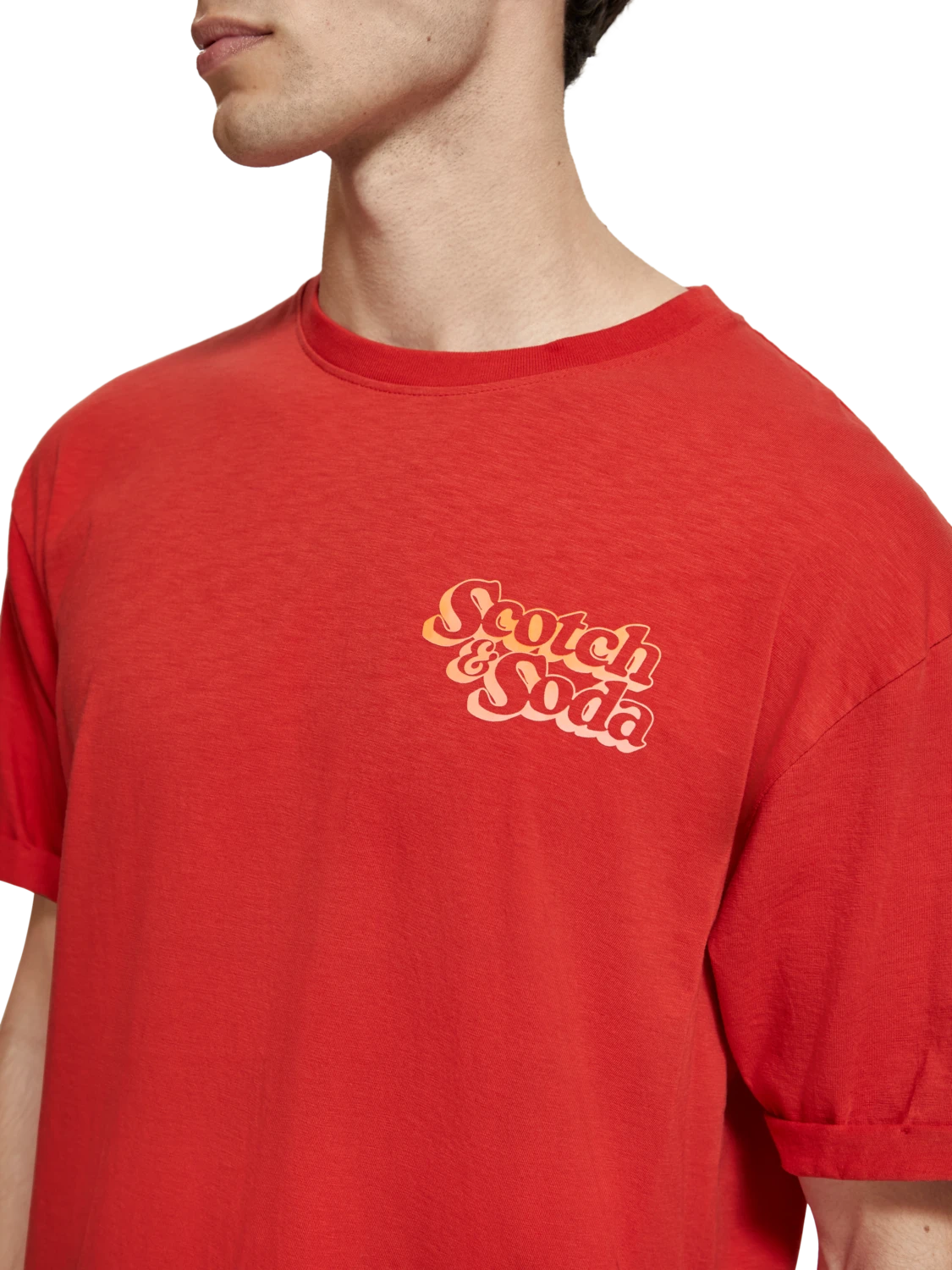Scotch & Soda Seaside Surf Shack Printed T-Shirt - Image 3