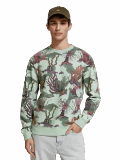 Scotch & Soda Coral Reef Printed Sweatshirt