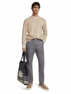 Scotch & Soda Warren Straight Fit Herringbone Jogger