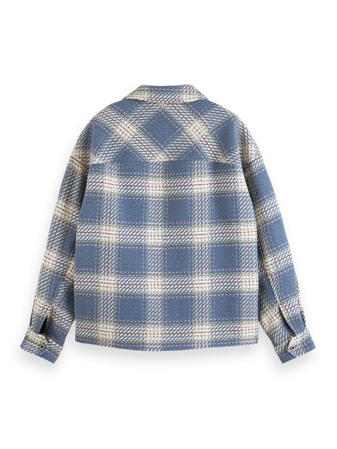 Scotch & Soda Lightweight Check Overshirt - Image 7