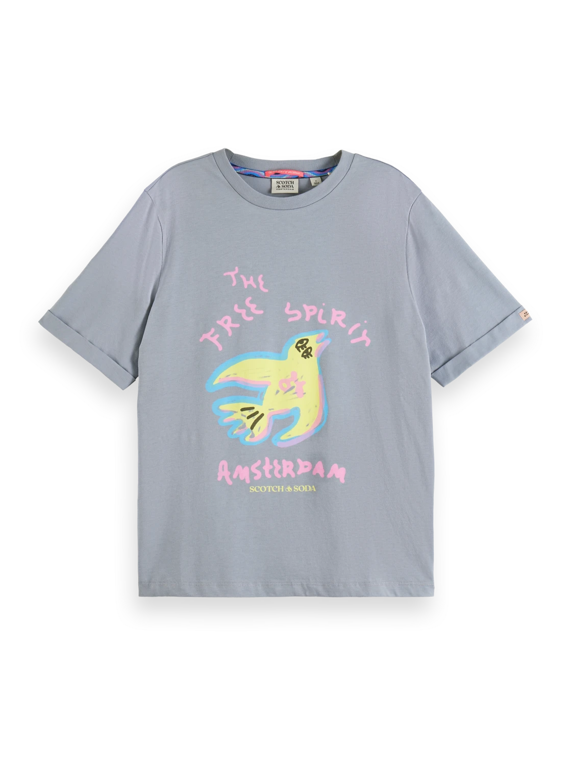 Scotch & Soda Free Spirit Printed T-Shirt - Image 5