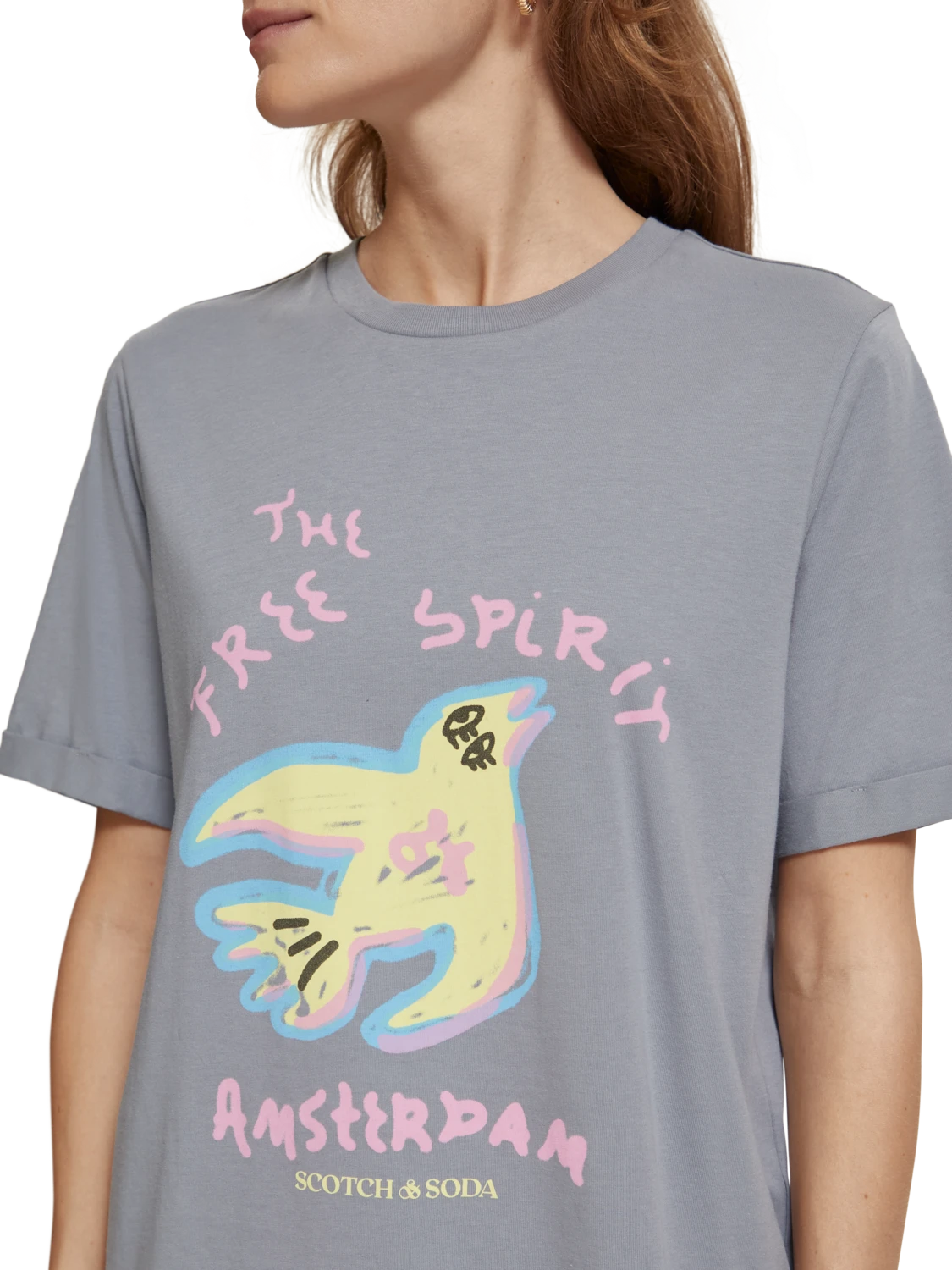 Scotch & Soda Free Spirit Printed T-Shirt - Image 3