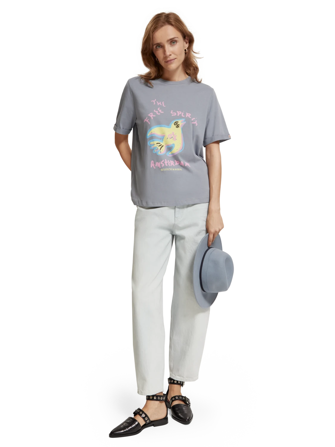 Scotch & Soda Free Spirit Printed T-Shirt - Image 2