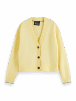 Scotch & Soda Relaxed Fit Fuzzy Cardigan