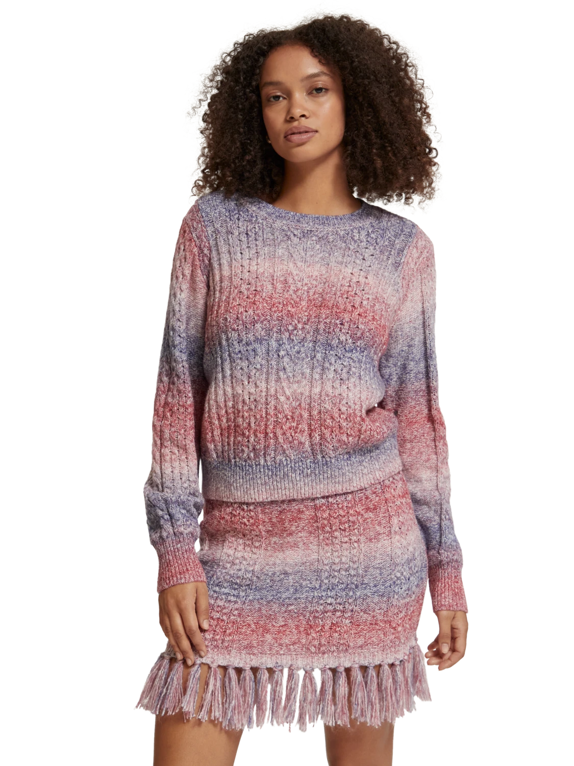 Scotch & Soda Space Dye Crewneck Sweater