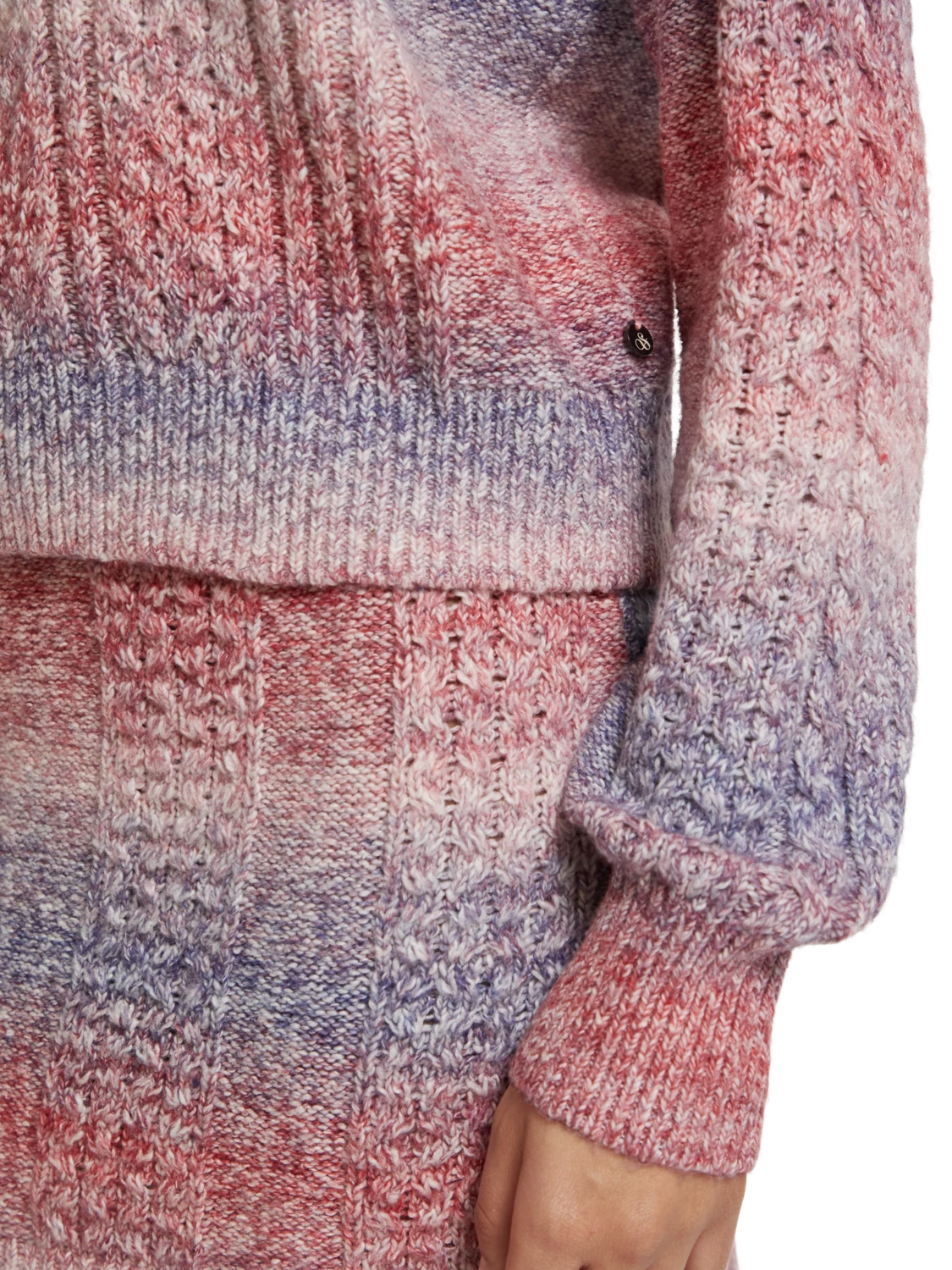 Scotch & Soda Space Dye Crewneck Sweater - Image 4