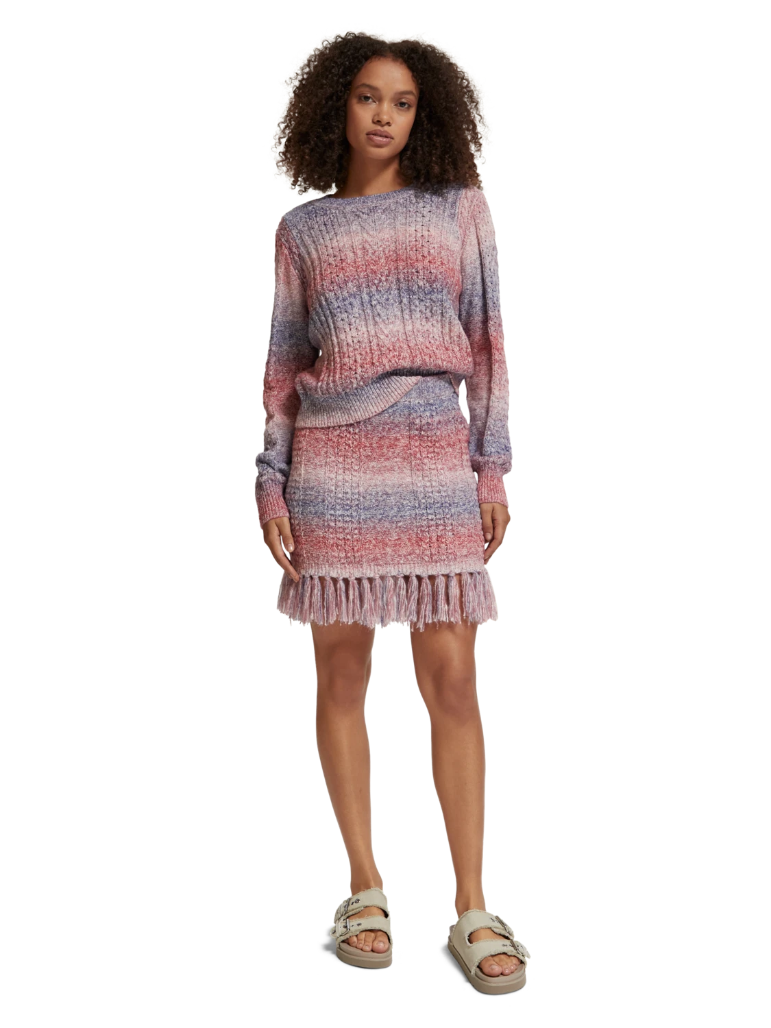 Scotch & Soda Space Dye Crewneck Sweater - Image 2