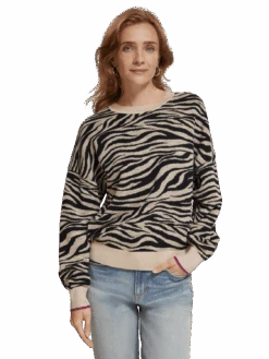 Scotch & Soda Tiger Jacquard Pullover