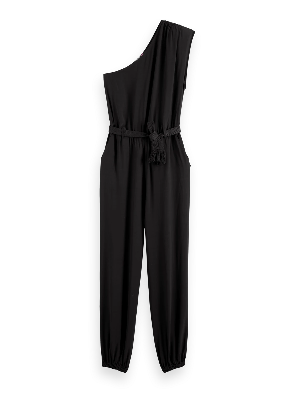 Scotch & Soda One Shoulder Asymmetric Jumpsuit - Image 5