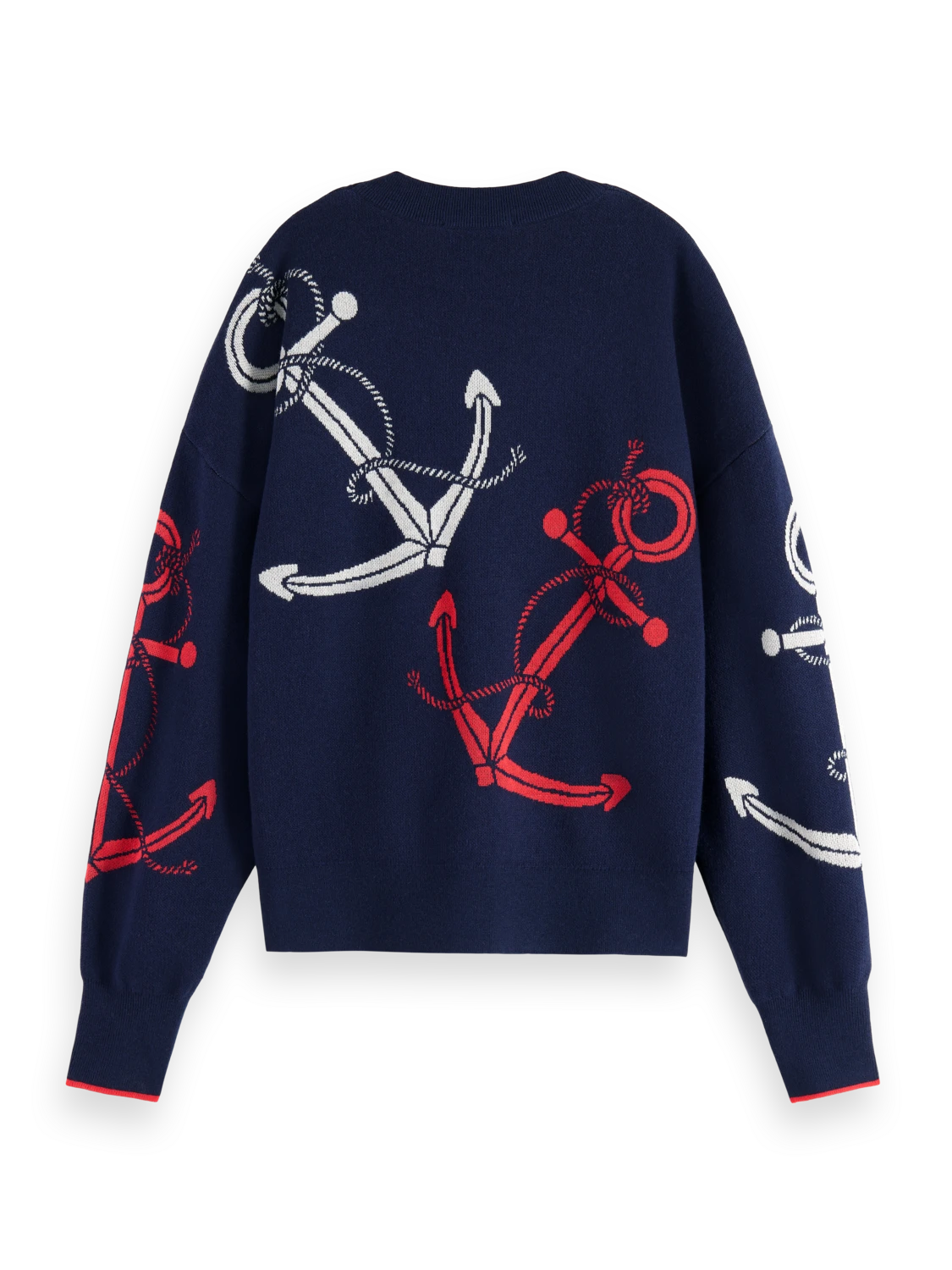 Scotch & Soda Anchor Jacquard Pullover - Image 7