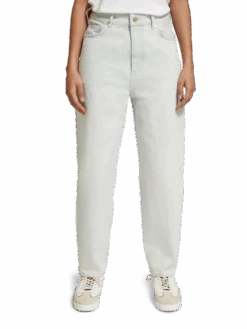 Scotch & Soda Tide High Rise Balloon Fit Jeans | Royal Blue