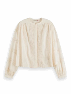 Scotch & Soda Broderie Anglaise Top