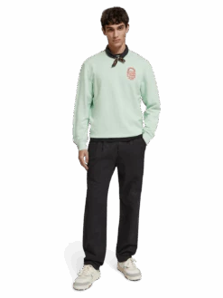 Scotch & Soda Straight Fit Pleated Chino