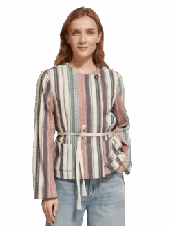 Scotch & Soda Crafted Stripe Blazer