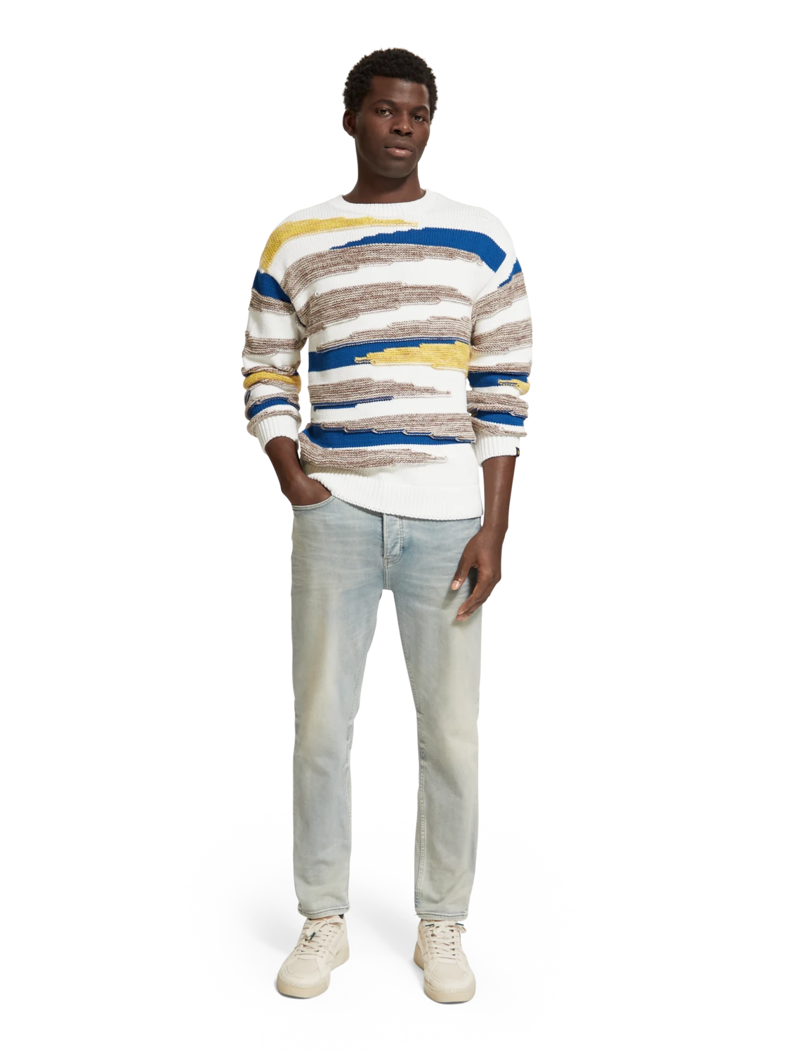 Scotch & Soda Landscape Crew Neck Pullover - Image 2