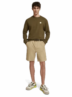 Scotch & Soda Stuart Cotton-Blend Twill Short