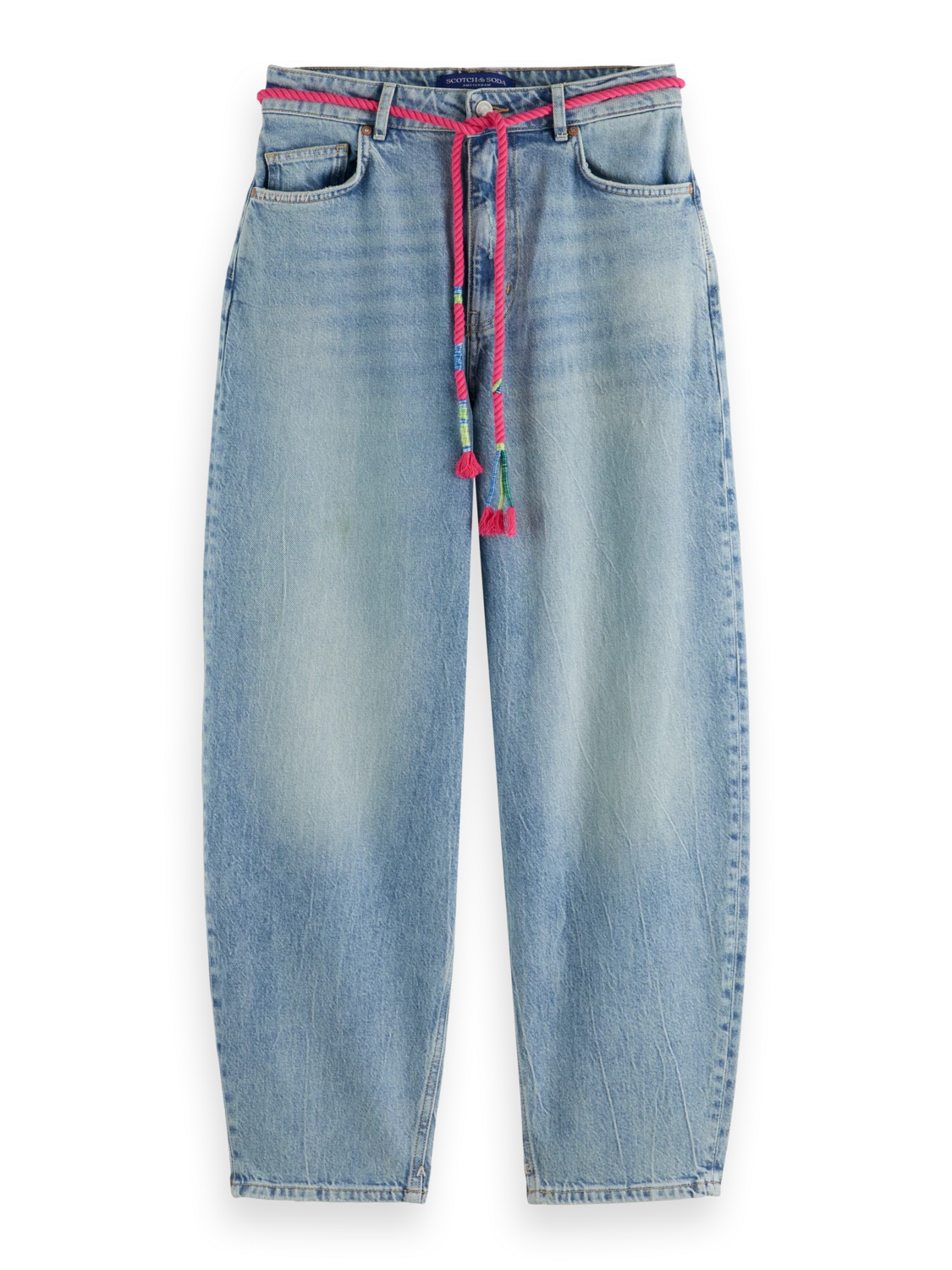Scotch & Soda Tide High Rise Balloon Fit Jeans | Underwater