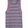Scotch & Soda Textured Stripe Racer Tank