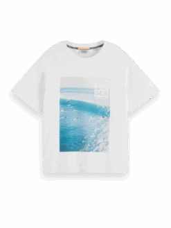 Scotch & Soda Boxy Fit Photograph T-Shirt