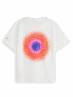 Scotch & Soda Surf The Wave Relaxed Fit Printed T-Shirt