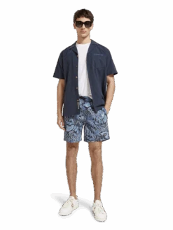 Scotch & Soda Floral Printed Swim Shorts