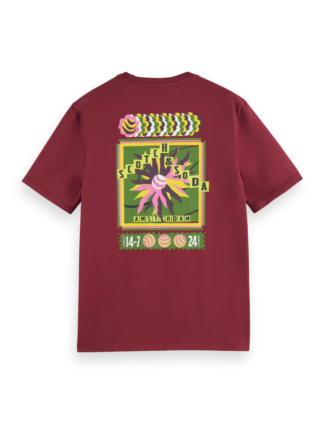 Scotch & Soda Printed Artwork T-Shirt - Image 6